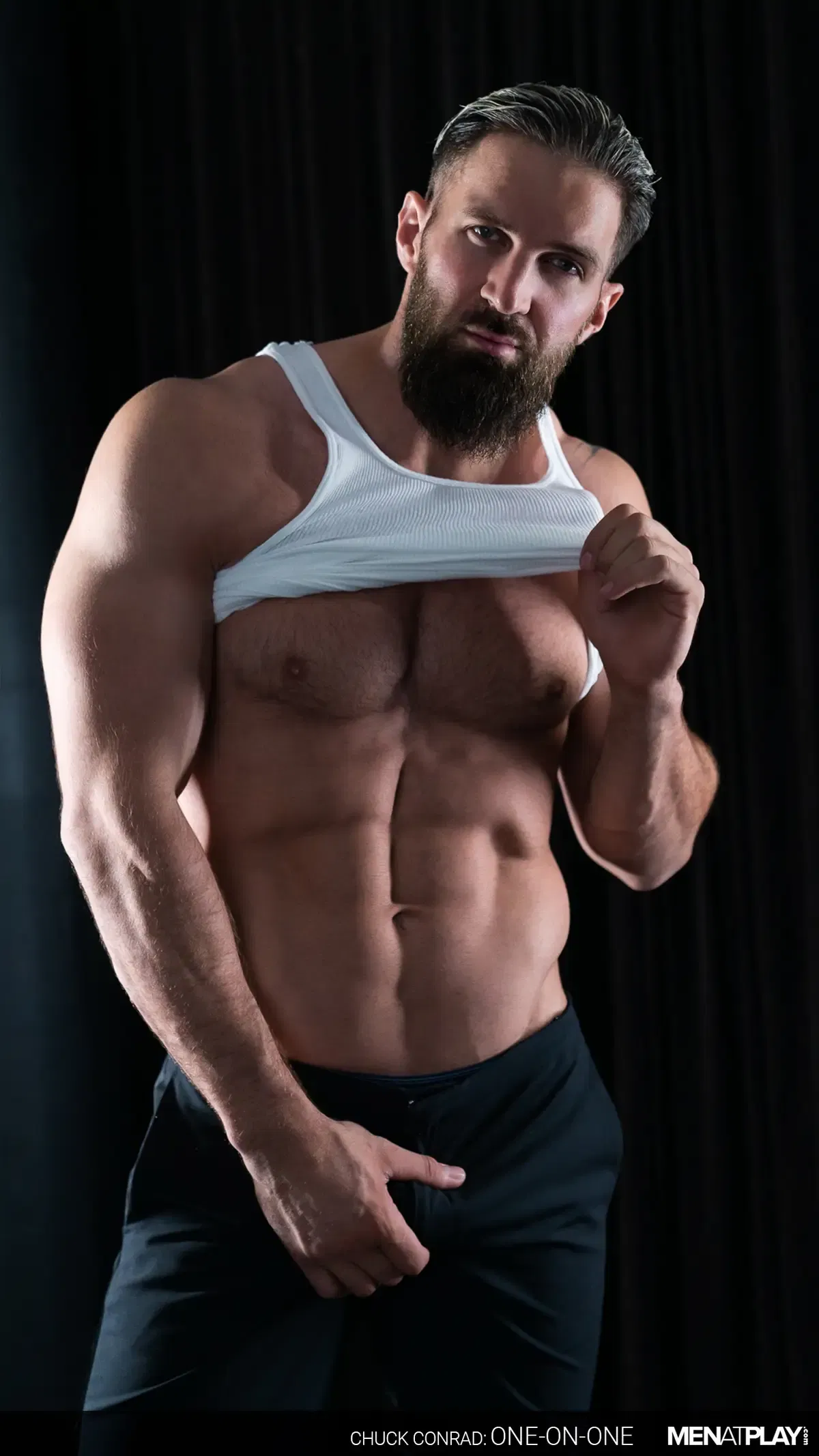 Chuck Conrad Makes His Debut At Men At Play 1