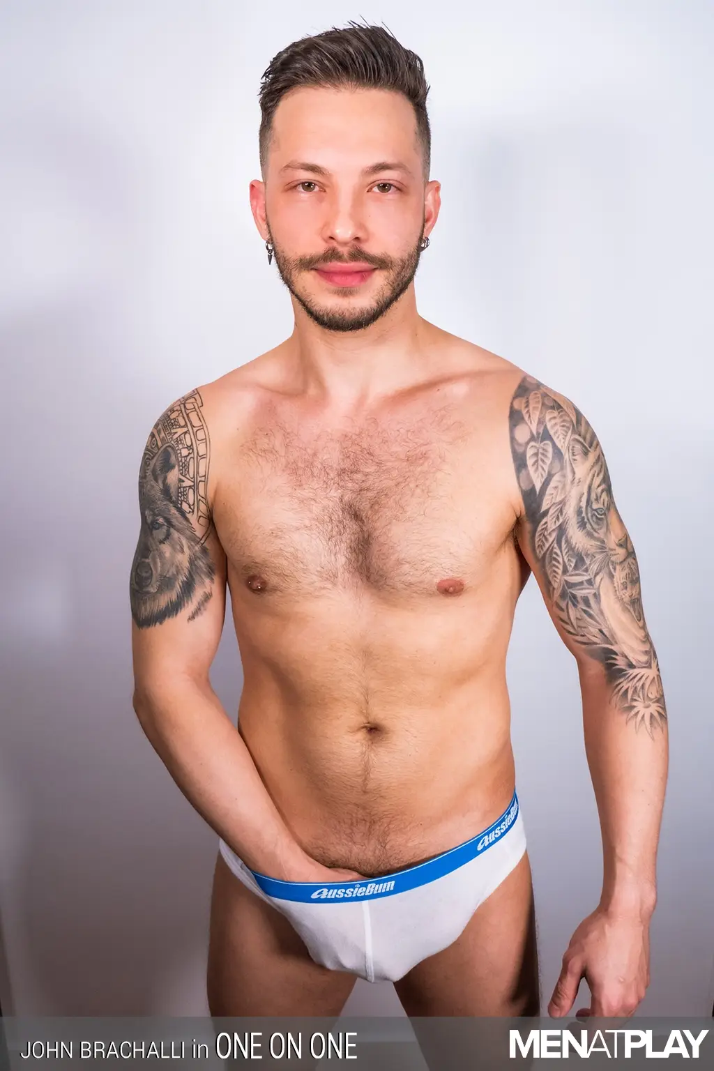 John Brachalli Jerks Off For Men At Play 7