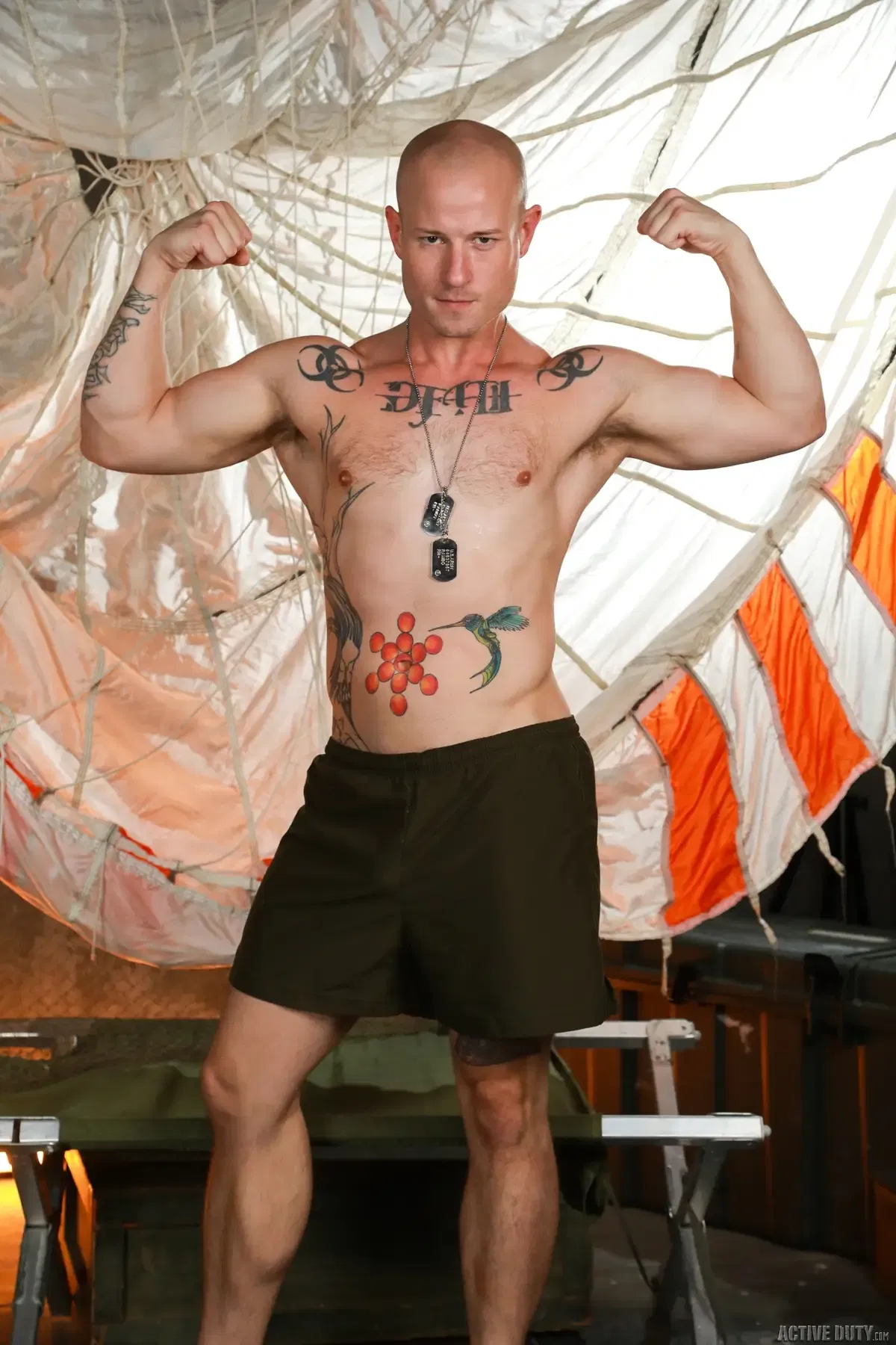 Gay Skinheads Niko Carr & Vince Vega Have Rough Sex