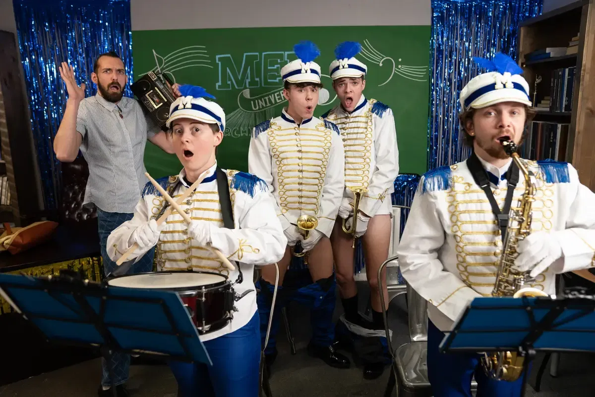 Marching Band Cock Mates: Troye Dean & Drake Von 10