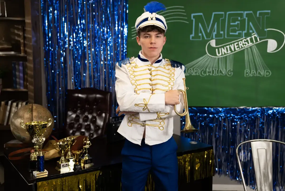 Marching Band Cock Mates: Troye Dean & Drake Von 3