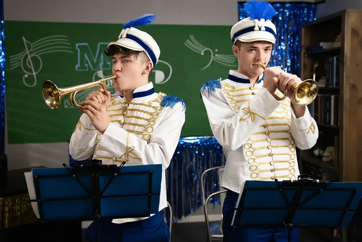 Marching Band Cock Mates: Troye Dean & Drake Von 6