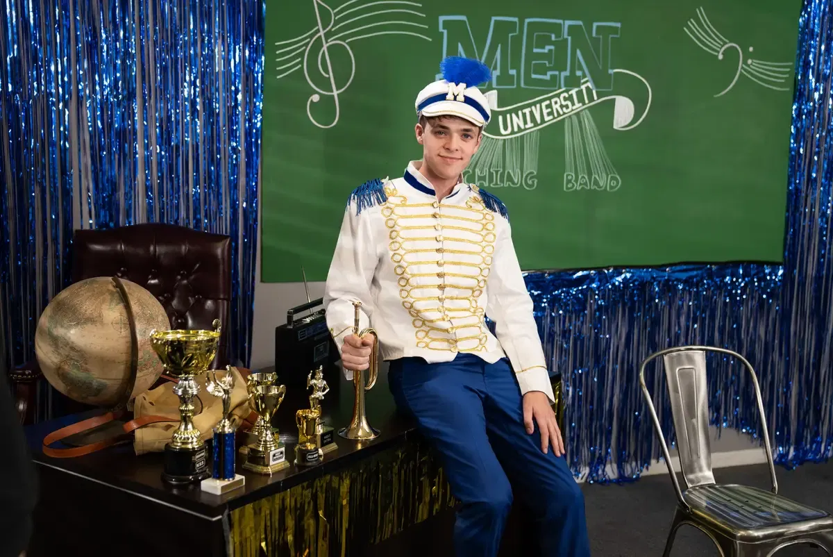 Marching Band Cock Mates: Troye Dean & Drake Von