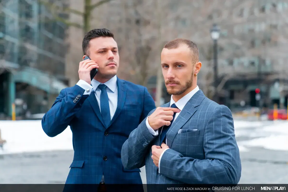 Cruising For Lunch: Nate Rose & Zack Mackay - Men At Play 8