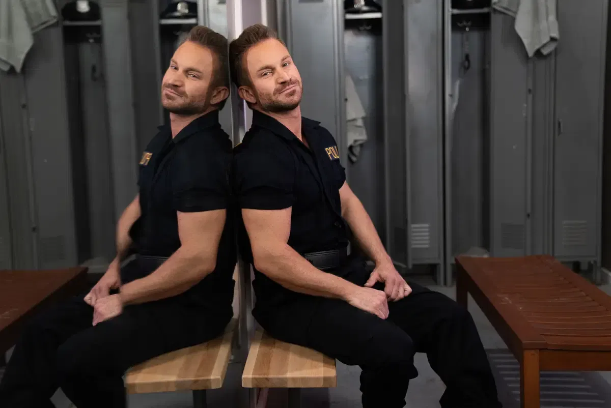 Good Cock, Bad Cop: Bruce Jones & Greg Dixxon