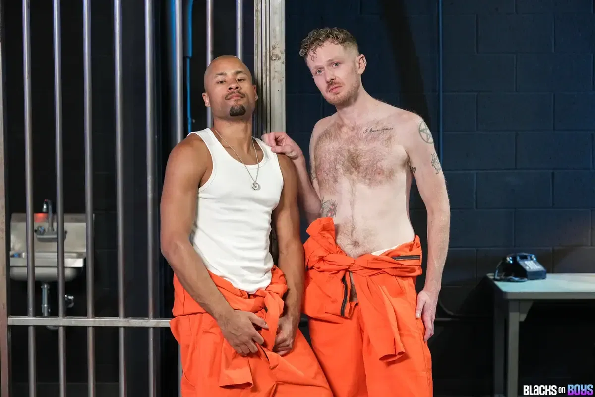 Jail Fuck: Logan Bell & Xavier Zane 4