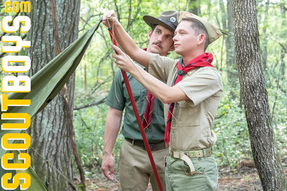 Scoutboys: Landon Davis & Greg McKeon - Setting Up Shelter