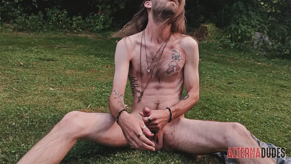 Bearded Squirrel Jerks Off At Alternadudes 2