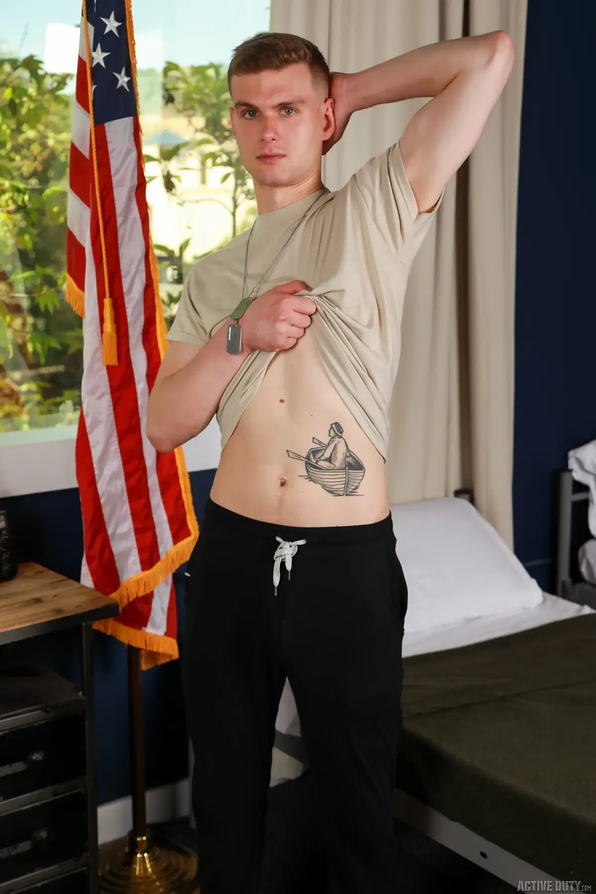 Liam Hunt & Mick Marlo Flip Fuck At Active Duty 3