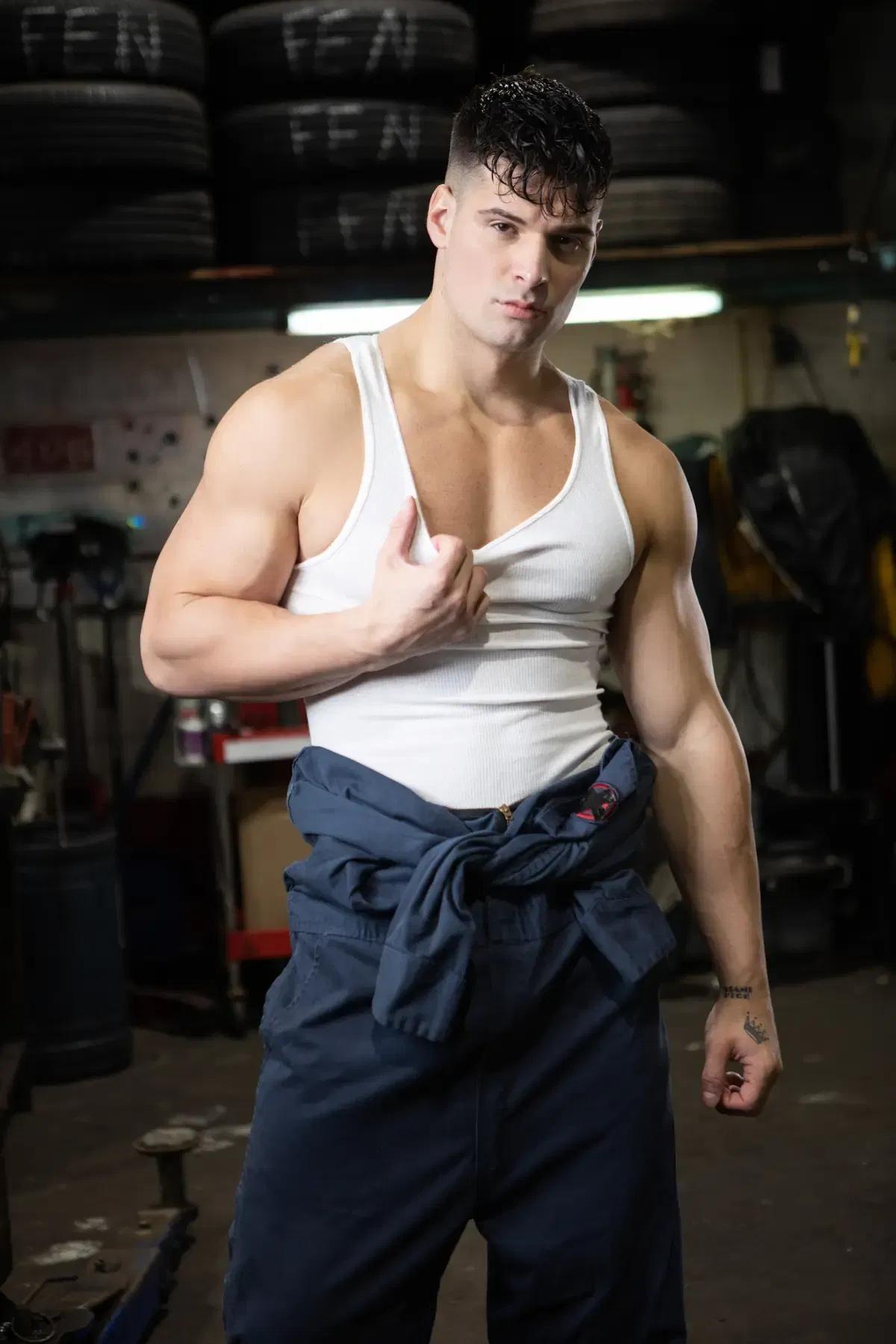 Malik's Lubed Engine: Malik Delgaty & Presley Scott