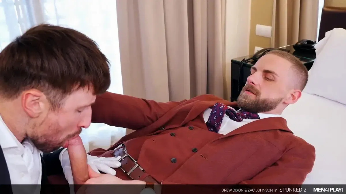 Suit Spunked 2: Drew Dixon & Zac Johnson - Men At Play 11
