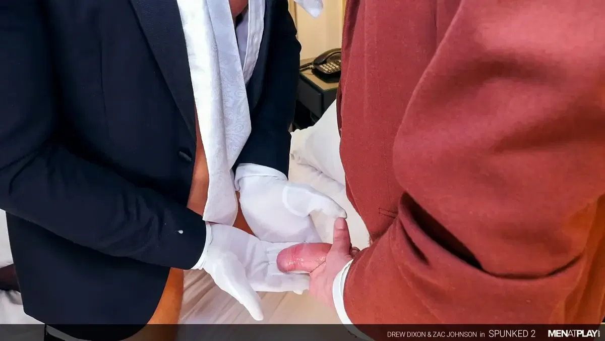 Suit Spunked 2: Drew Dixon & Zac Johnson - Men At Play 24