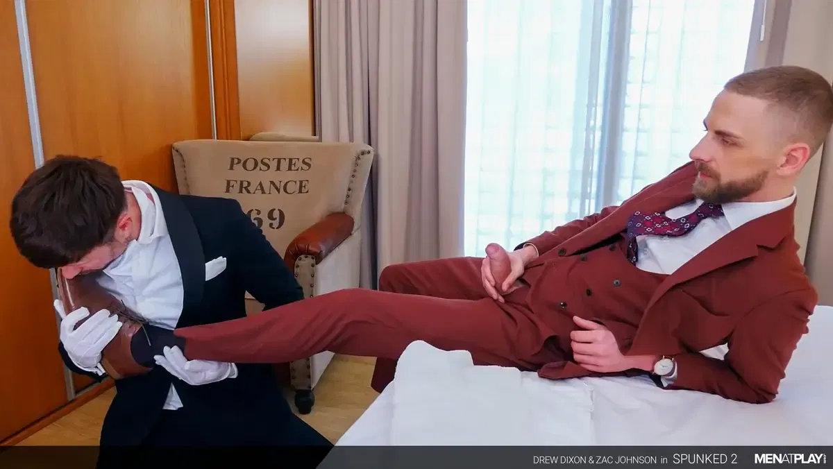 Suit Spunked 2: Drew Dixon & Zac Johnson - Men At Play 4
