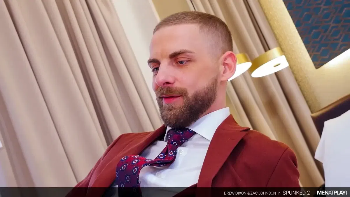 Suit Spunked 2: Drew Dixon & Zac Johnson - Men At Play 6