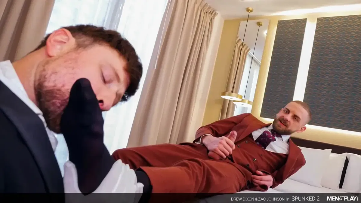 Suit Spunked 2: Drew Dixon & Zac Johnson - Men At Play 8