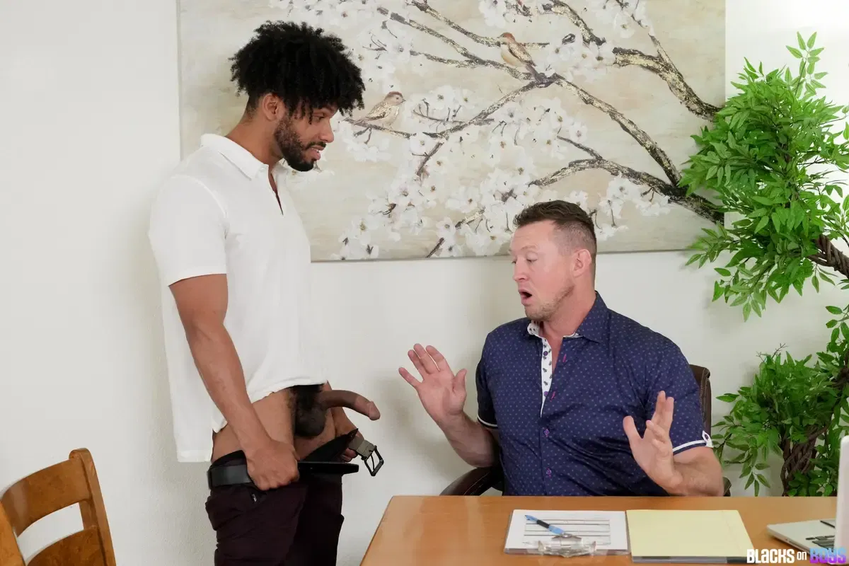 Tony Genius Fucks Into A New Job With Pierce Paris 6