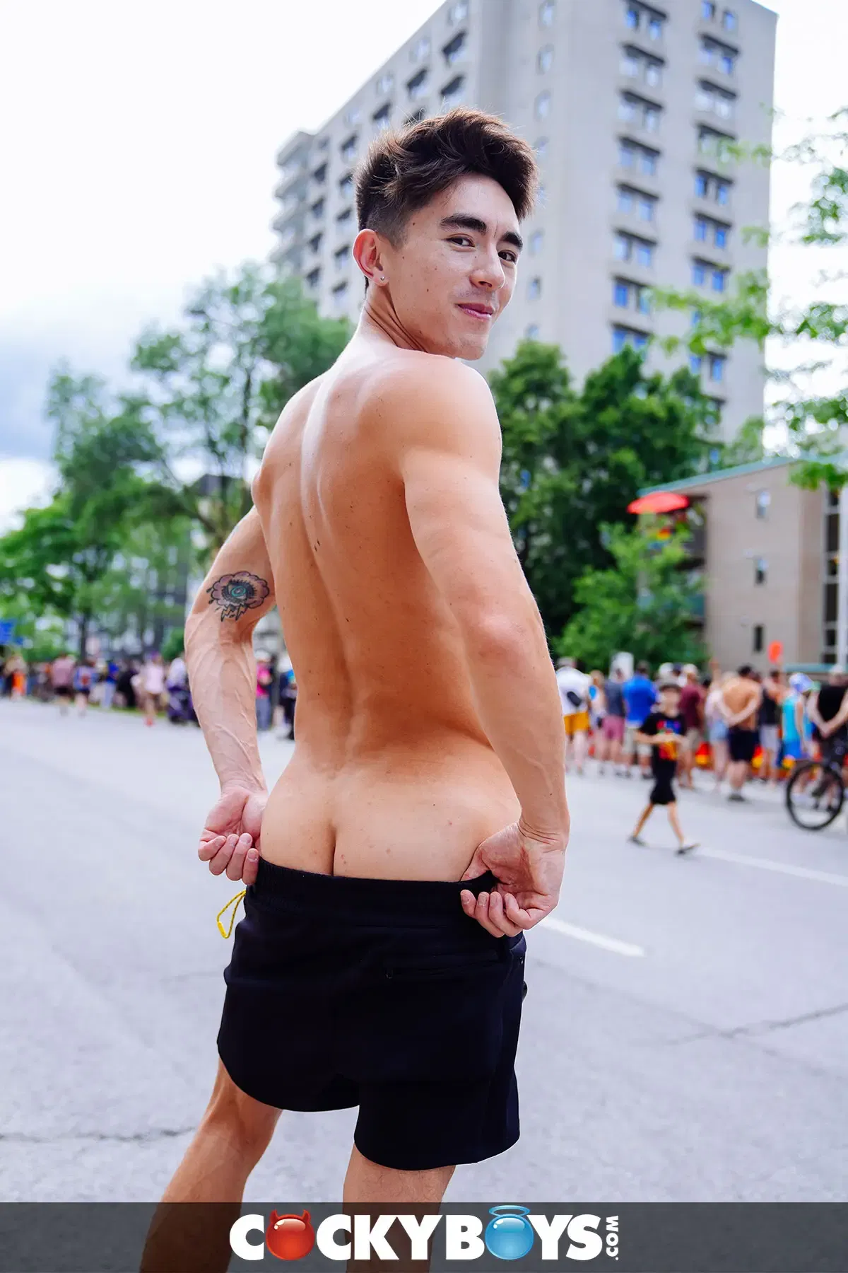 Angel Elias Pounds Cody Seiya At Cocky Boys 21