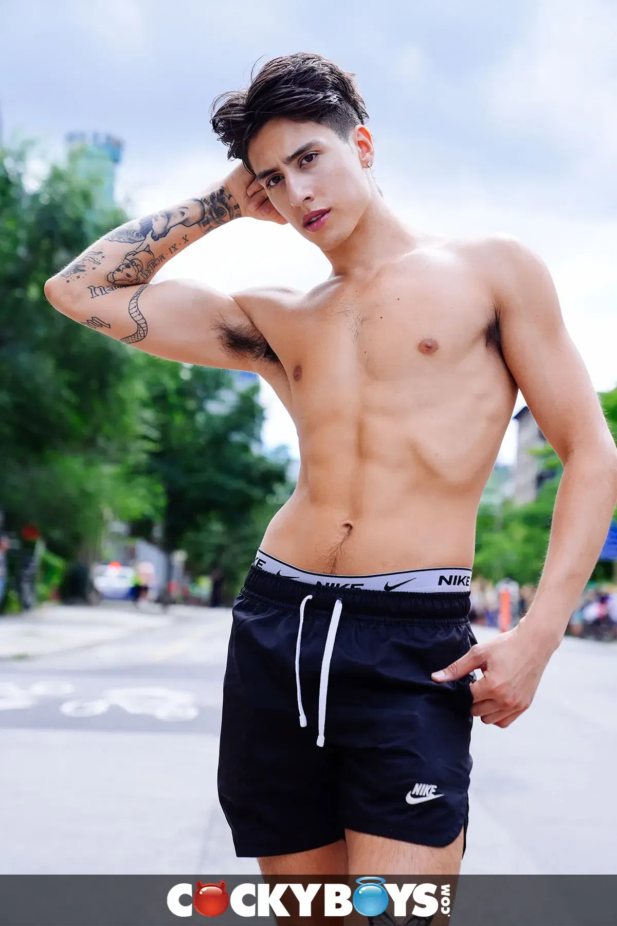 Angel Elias Pounds Cody Seiya At Cocky Boys 24