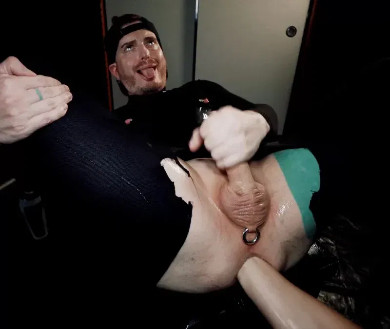 Peter Fever Introduces Asian Big Dick Kai Cho Bound Axel Abysse Enjoys Fisting & Sounding 22