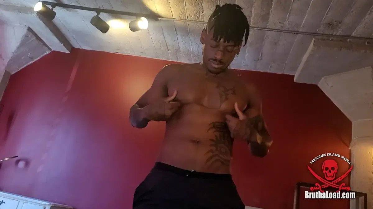 Marcel Eugene Strokes His Giant Cock - Bruthaload