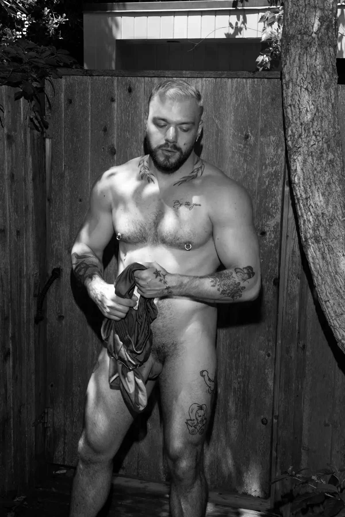 Outdoor Foursome: Gunnar Gates, Jax Phoenix, Caged Jock & Aiden Dean 9