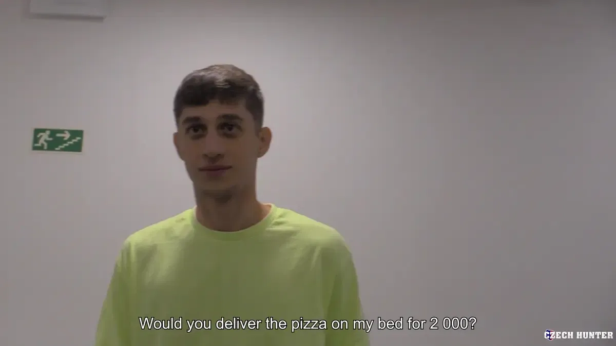 Czech Hunter 709: Threesome With The Pizza Guy 2