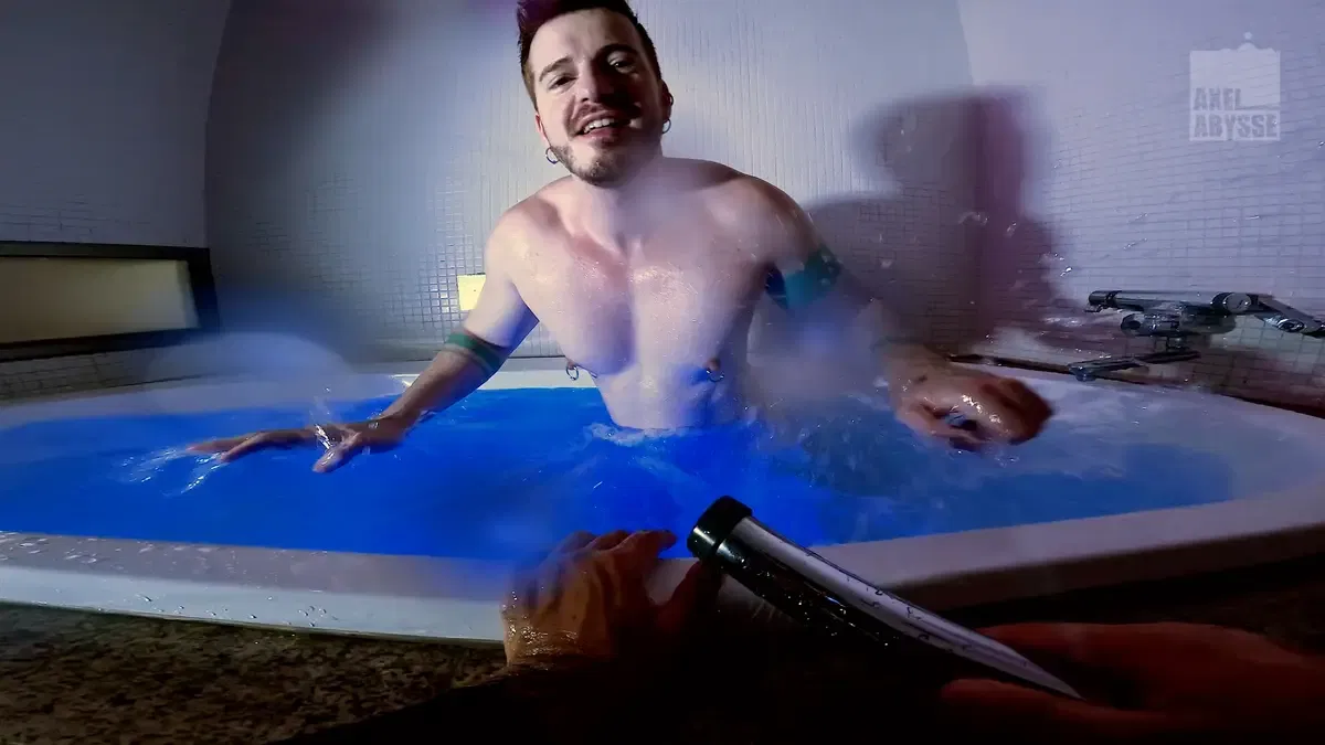 Gay Fisting POV With Axel Abysse In The Bath 12