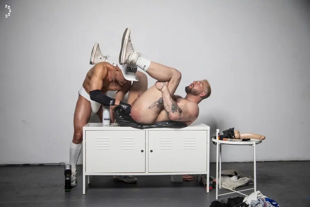 Gunnar Gates & The Caged Jock dive Into a Kinky Fantasy 7