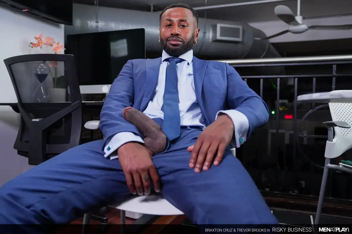 Risky Business: Braxton Cruz & Trevor Brooks - Men At Play 10