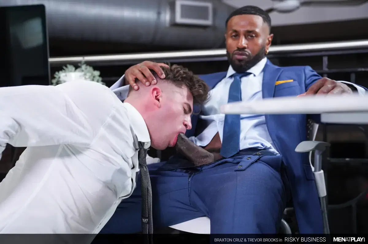 Risky Business: Braxton Cruz & Trevor Brooks - Men At Play 15