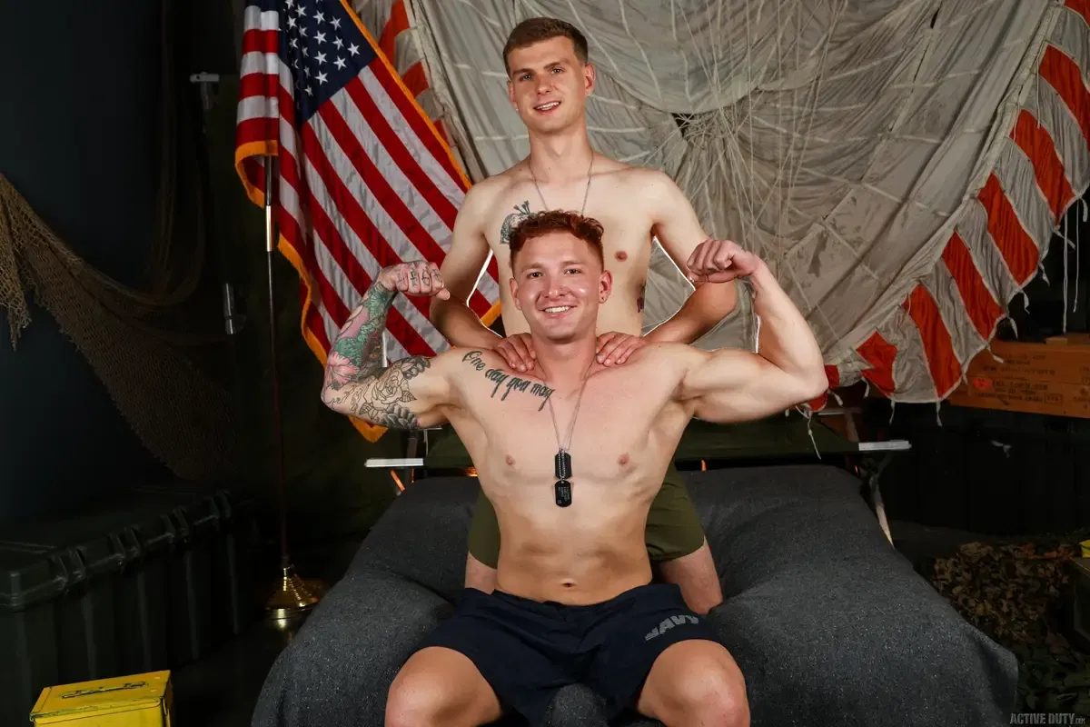 Soldiers Flip Fuck: Jeremiah Cruze & Mick Marlo 6