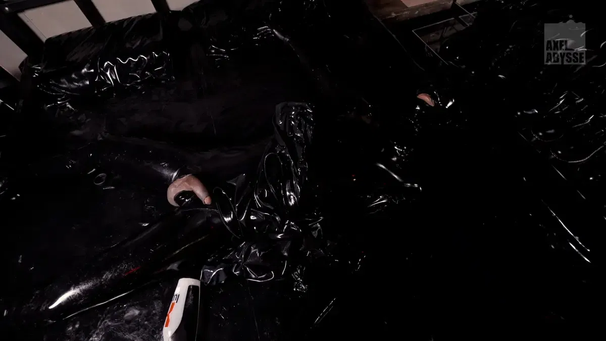 Axel Abysse & Eve Put On Rubber & Enjoy Foot & Arm Fucking 17