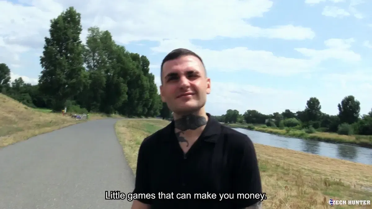 Czech Hunter 714: The Tattooed Cock Sucker 3