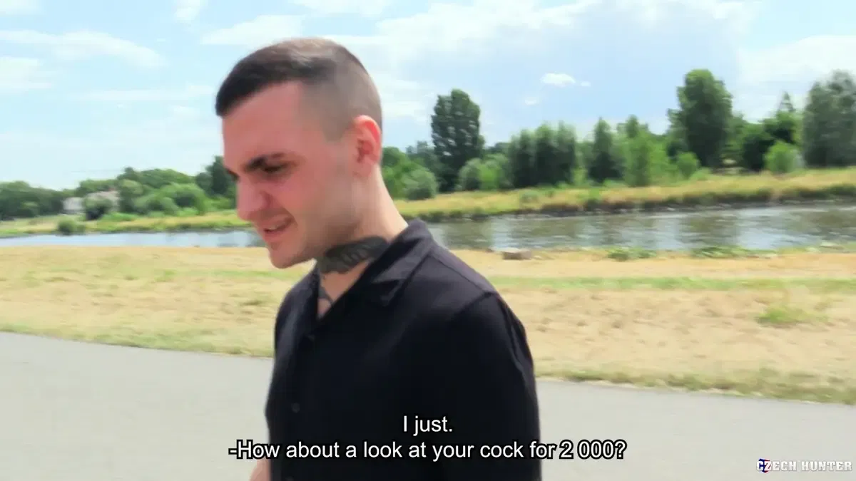Czech Hunter 714: The Tattooed Cock Sucker 4