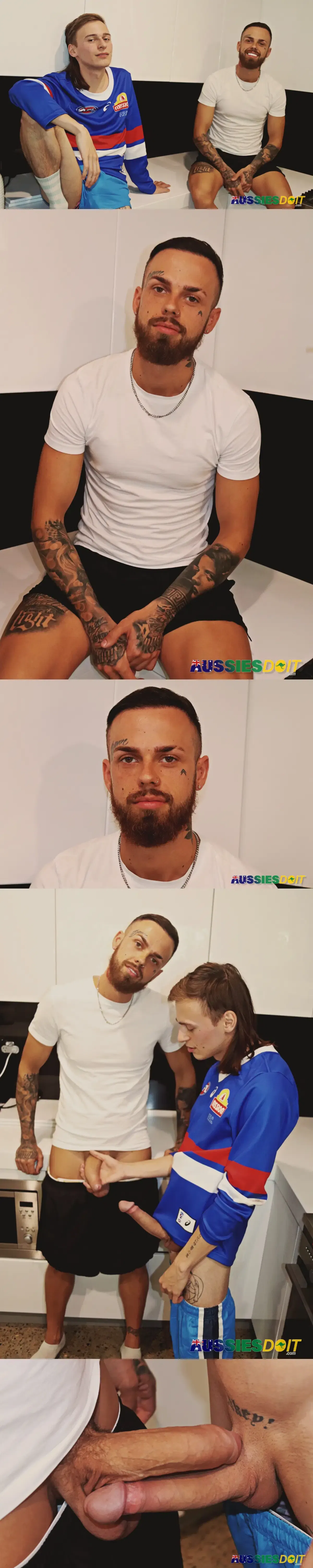 Hung Fuckers Jamie & Elijah Blow Each Other