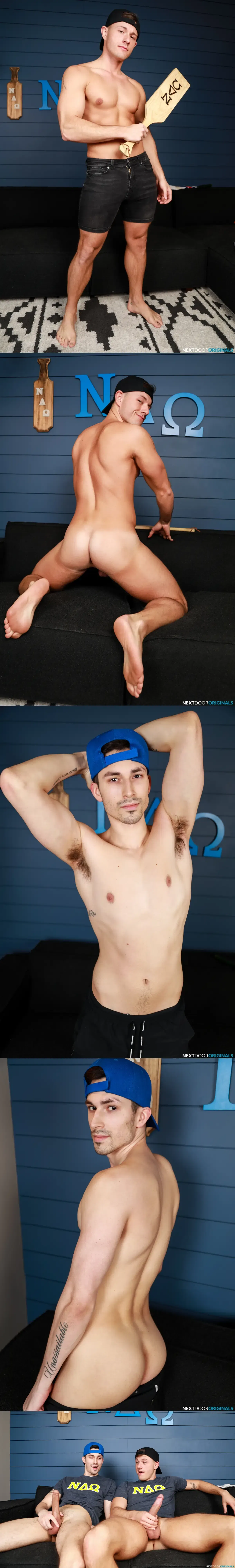 Kane Fox & Ryder Owens Check Out Who Has The Bigger Cock