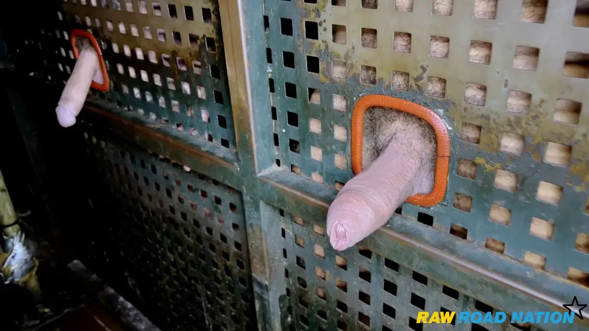 Leather Bareback Fun With Alex Tikas, Greg Hollywood & PJ Knox