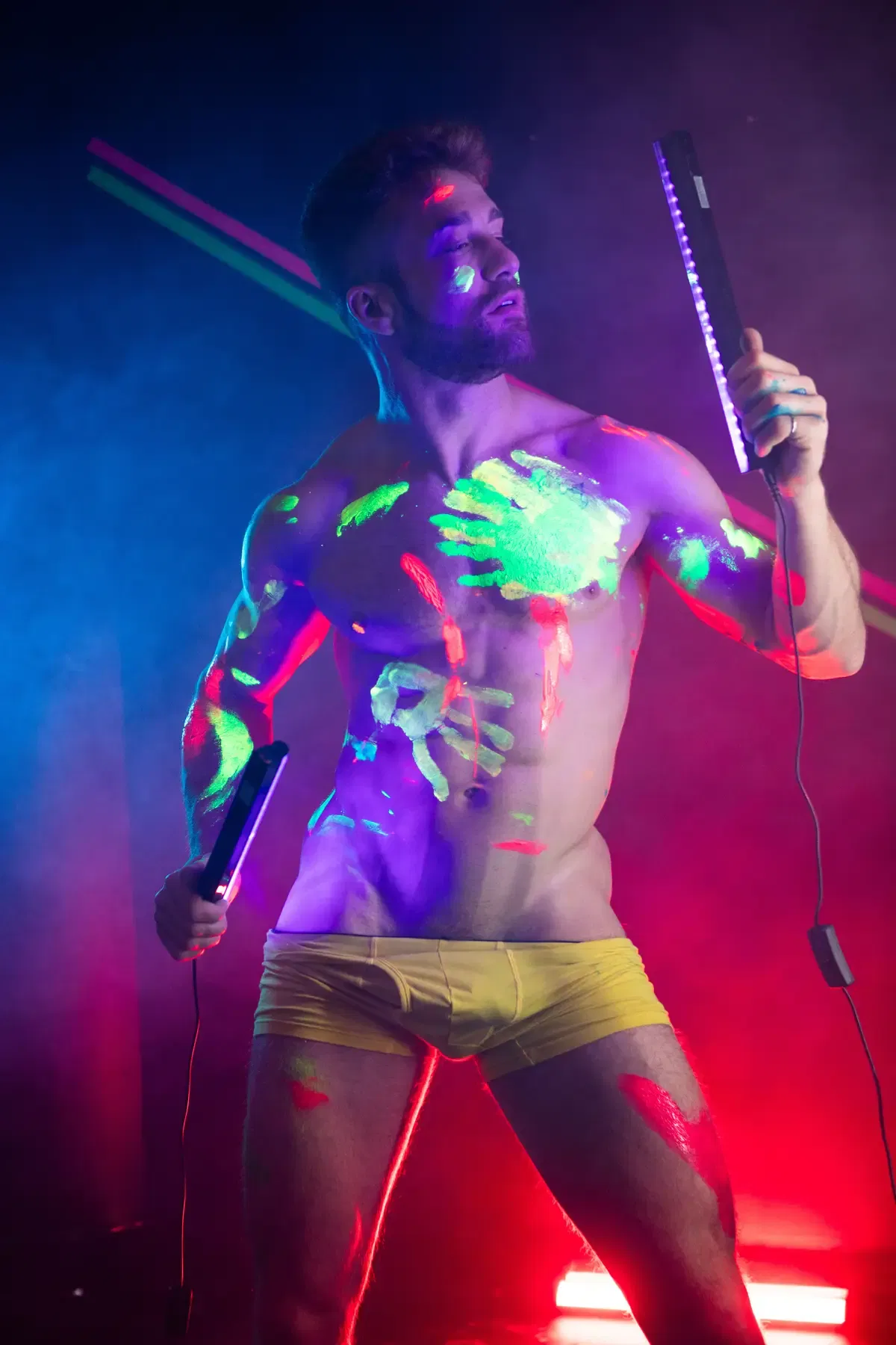 Neon Dreams Cum True: Olivier Robert & Theo Brady 1