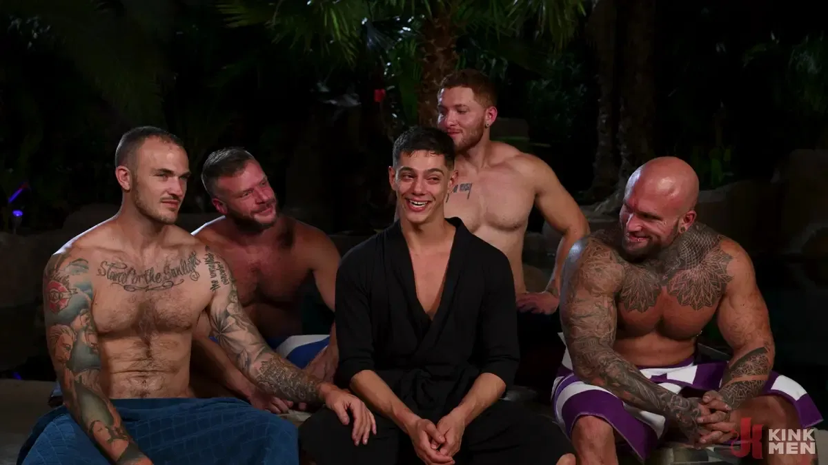 Benvi's BDSM Gang-Bang for KinkMen 17