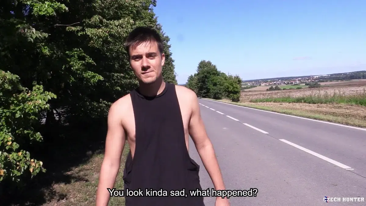 Czech Hunter 717: Roadside Flirting