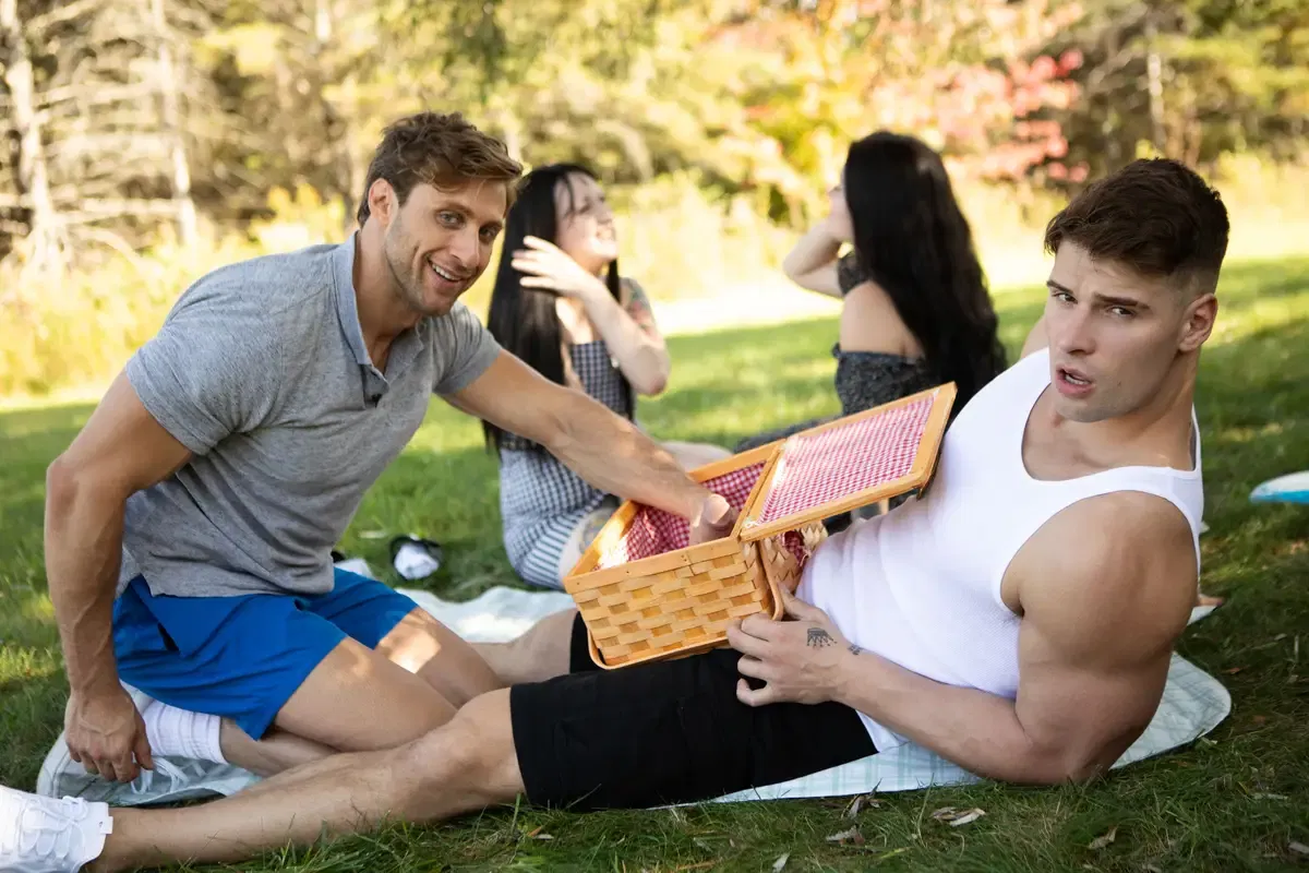 Dick At The Picnic: Dom King & Malik Delgaty 5
