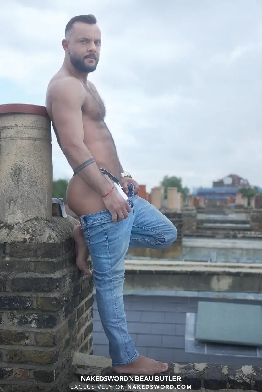 Threesome In London: Beau Butler, Sir Peter & Austin Sugar 8