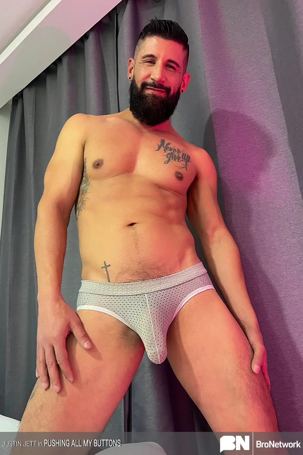 Justin Jett Pushes Manuel Skye's Buttons at The Bro Network 2