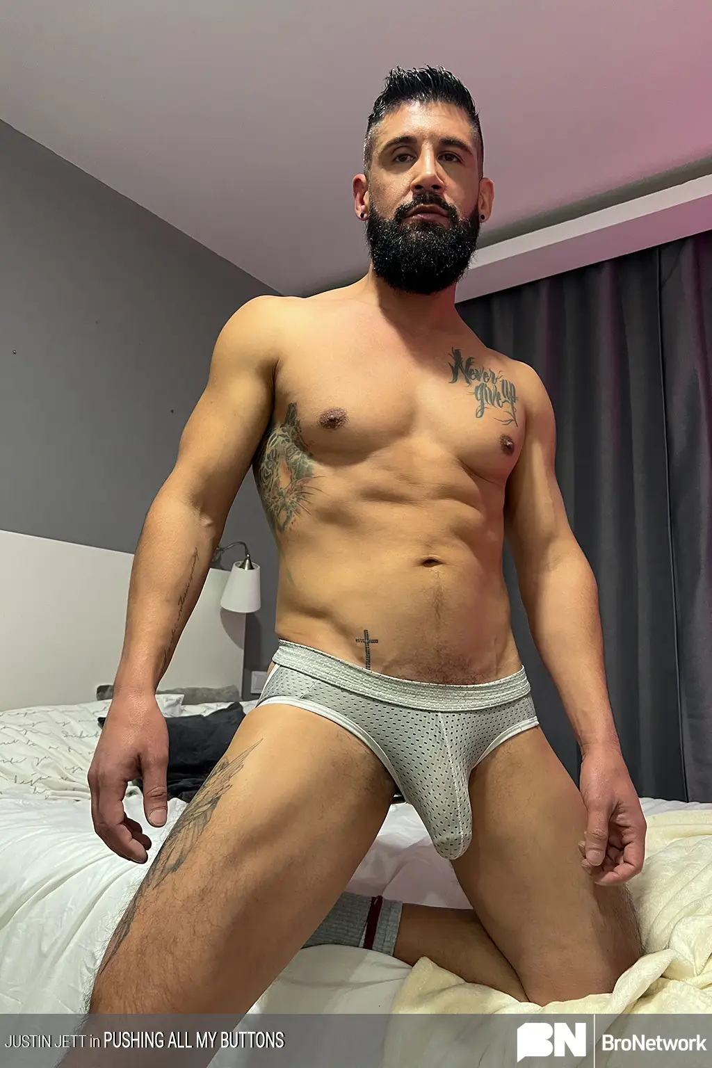 Justin Jett Pushes Manuel Skye's Buttons at The Bro Network 3