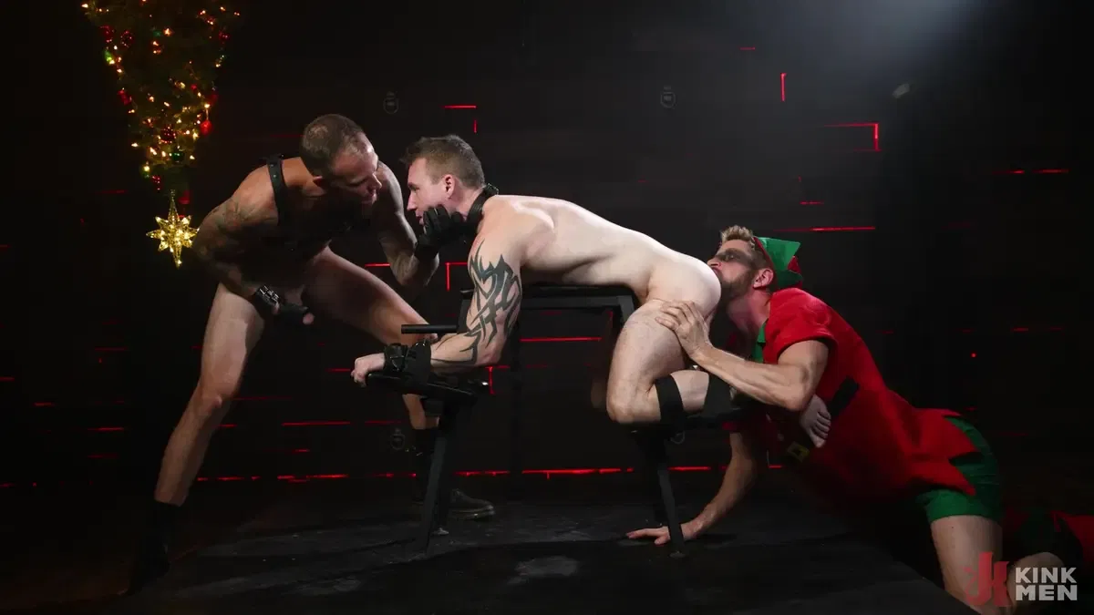 Leather Santa Christian Wilde & Johnny Ford Use Baxxx 13