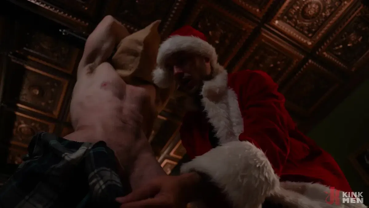 Leather Santa Christian Wilde & Johnny Ford Use Baxxx 1