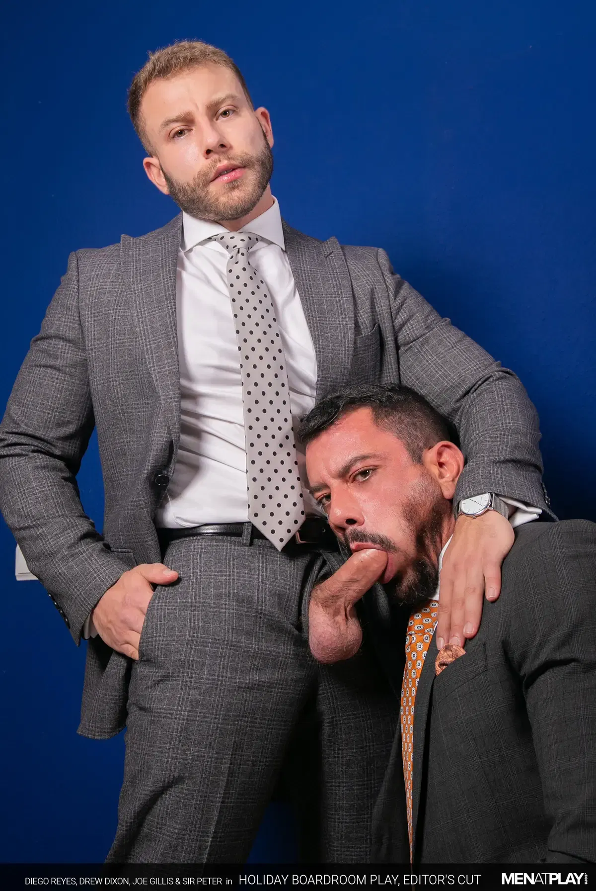 Suited Xmas: Diego Reyes, Drew Dixon, Joe Gillis & Sir Peter 2