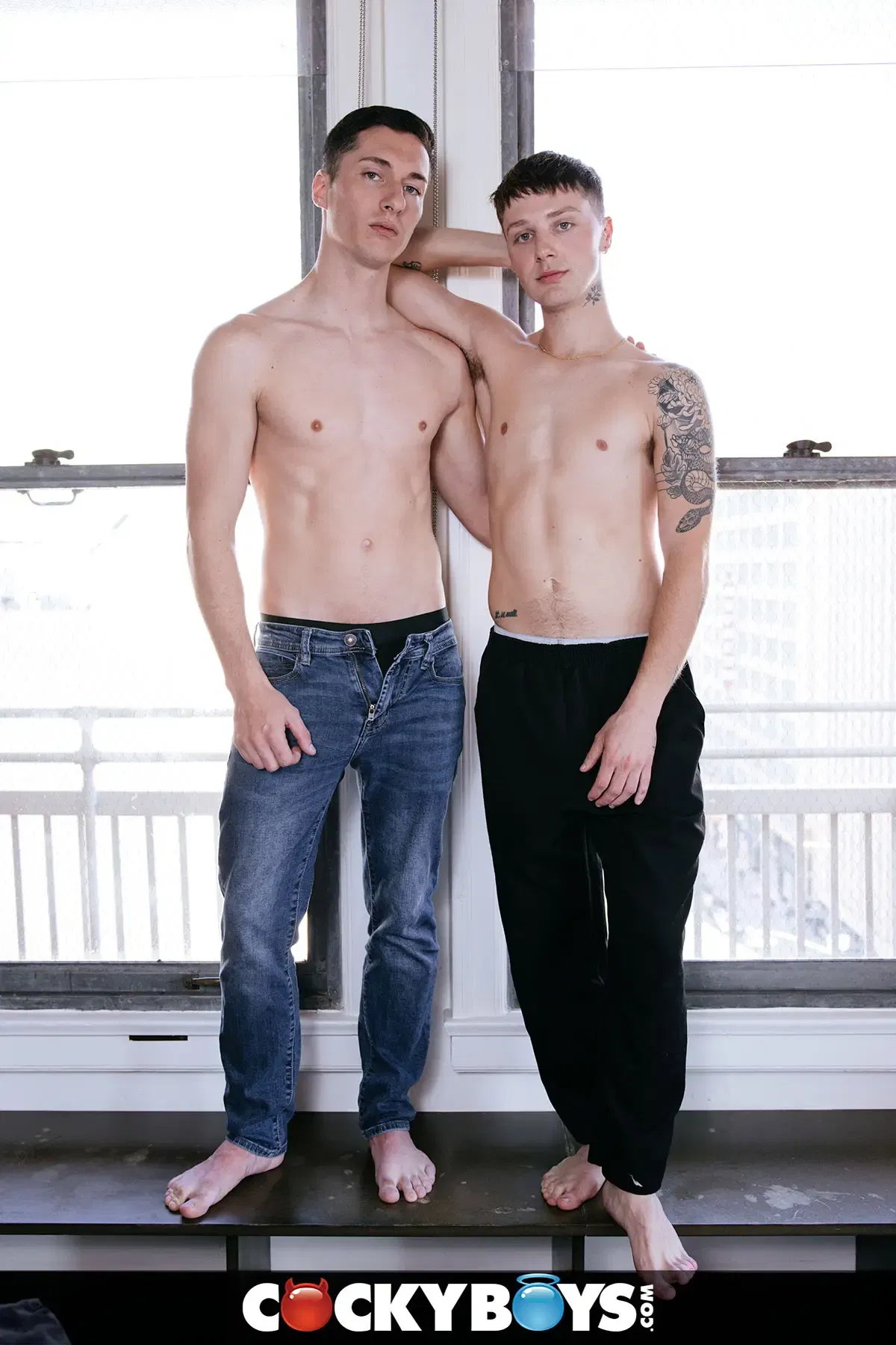 Tristan Hunter & Saint Daniel At CockyBoys 1