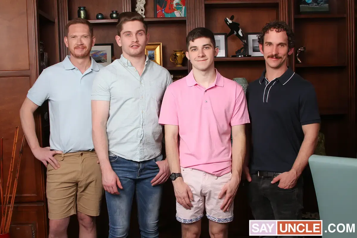 Greg McKeon, Jay Tee, Brody Kayman & Harrison Todd Celebrate Their Love