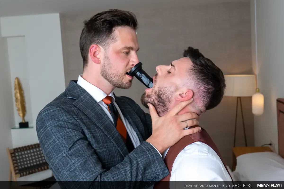 MenAtPlay's Hotel-X: Damon Heart & Manuel Reyes 4